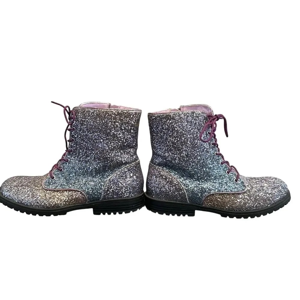 Sam Edelman Polly Sophia Rainbow Ombre Multi Color Size 5 Girl's Boot